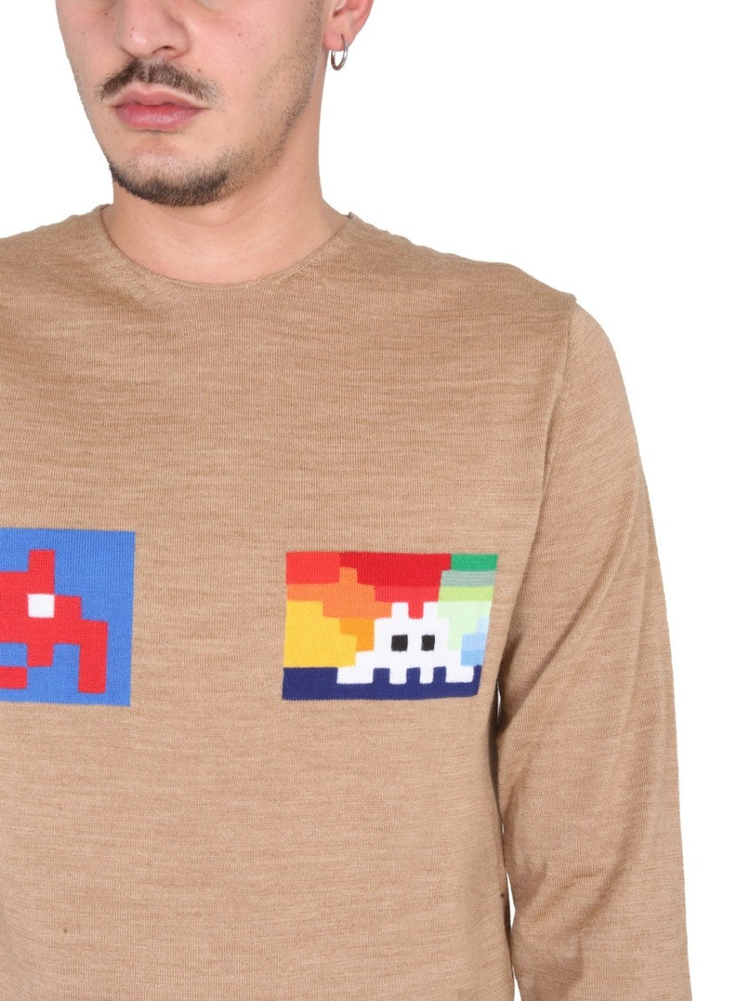 Comme Des Garçons Regular Fit Wool Jersey