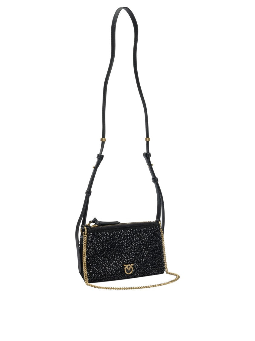 Pinko Leather Crossbody Bag