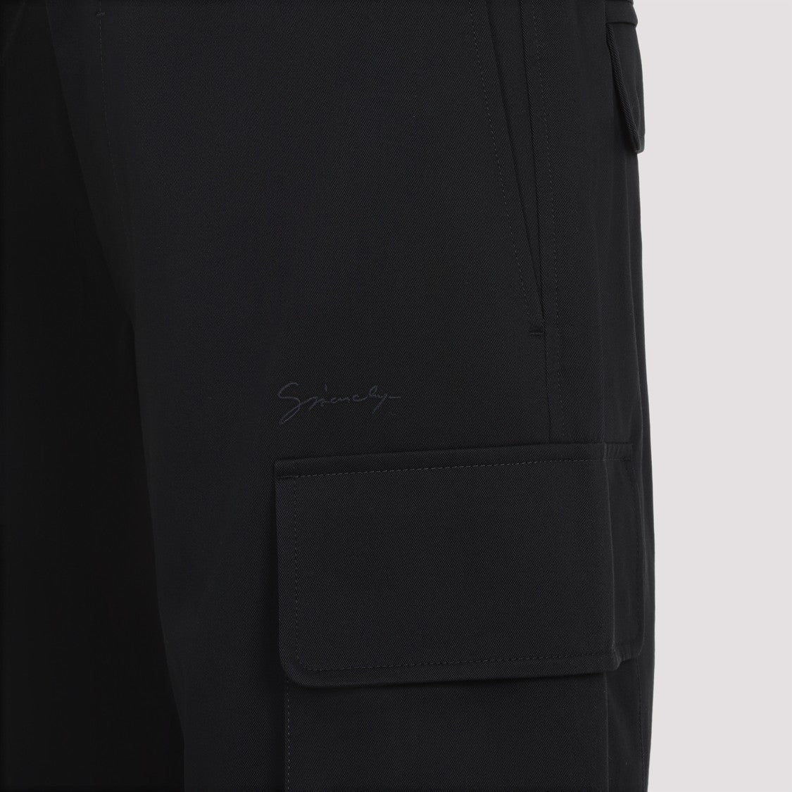 Givenchy Black Cotton Trousers