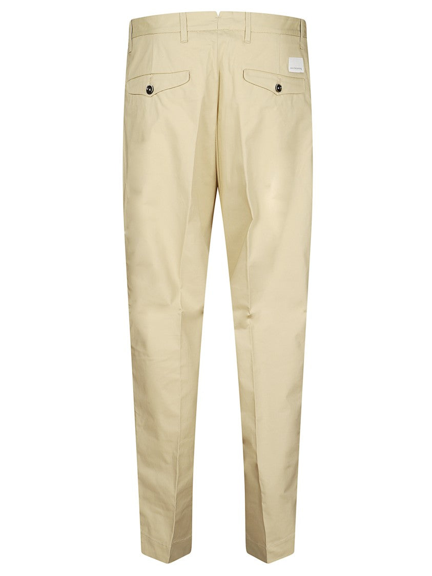 Nine In The Morning Jupiter Flat Front Beige Pants