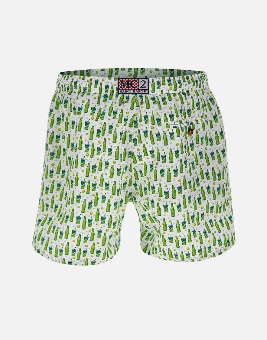 Mc2 Saint Barth Lighting Micro Fantasy Swim Shorts
