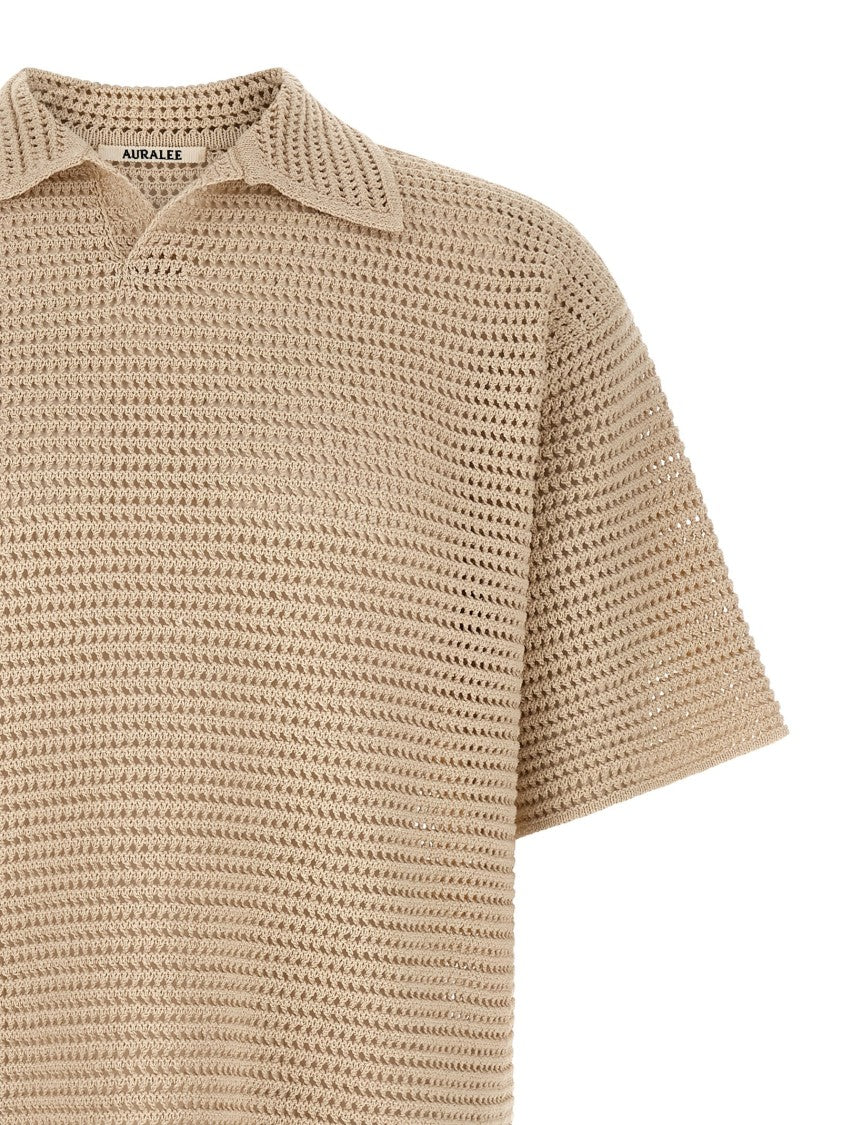 Auralee Tussah' Polo Shirt