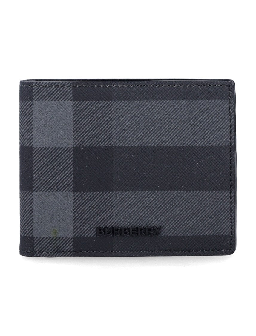 Burberry Ms Hipfold Brt Check Leather Bifold Wallet