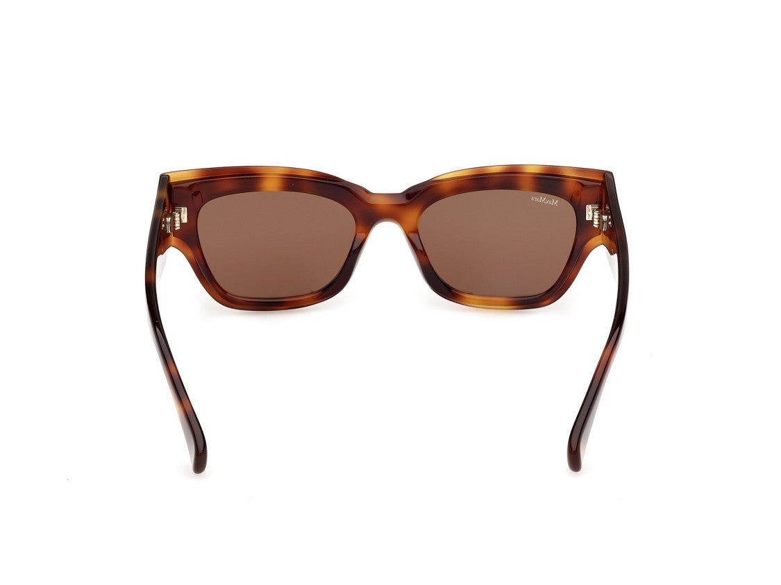 Max Mara Mm0211 Oversized Tortoiseshell Square Sunglasses