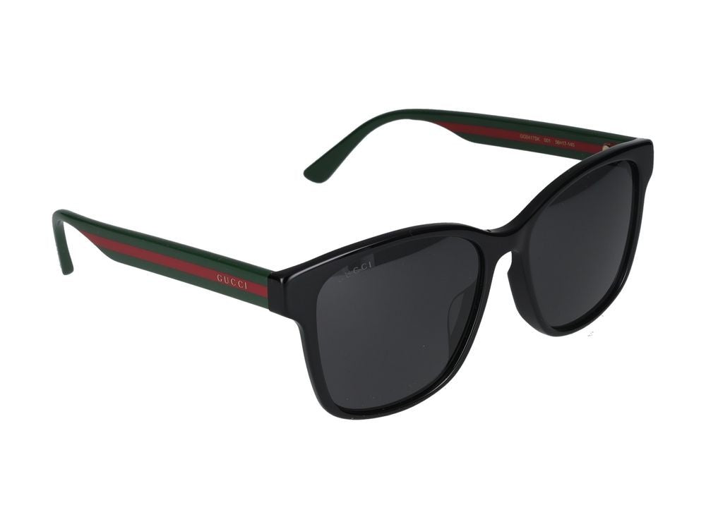 Gucci Sunglasses Gucci Gg0417sk 001 Black Multicolor Grey 56/17/145