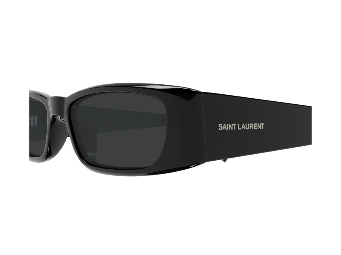 Saint Laurent Sl 942 Rectangular Black Acetate Sunglasses