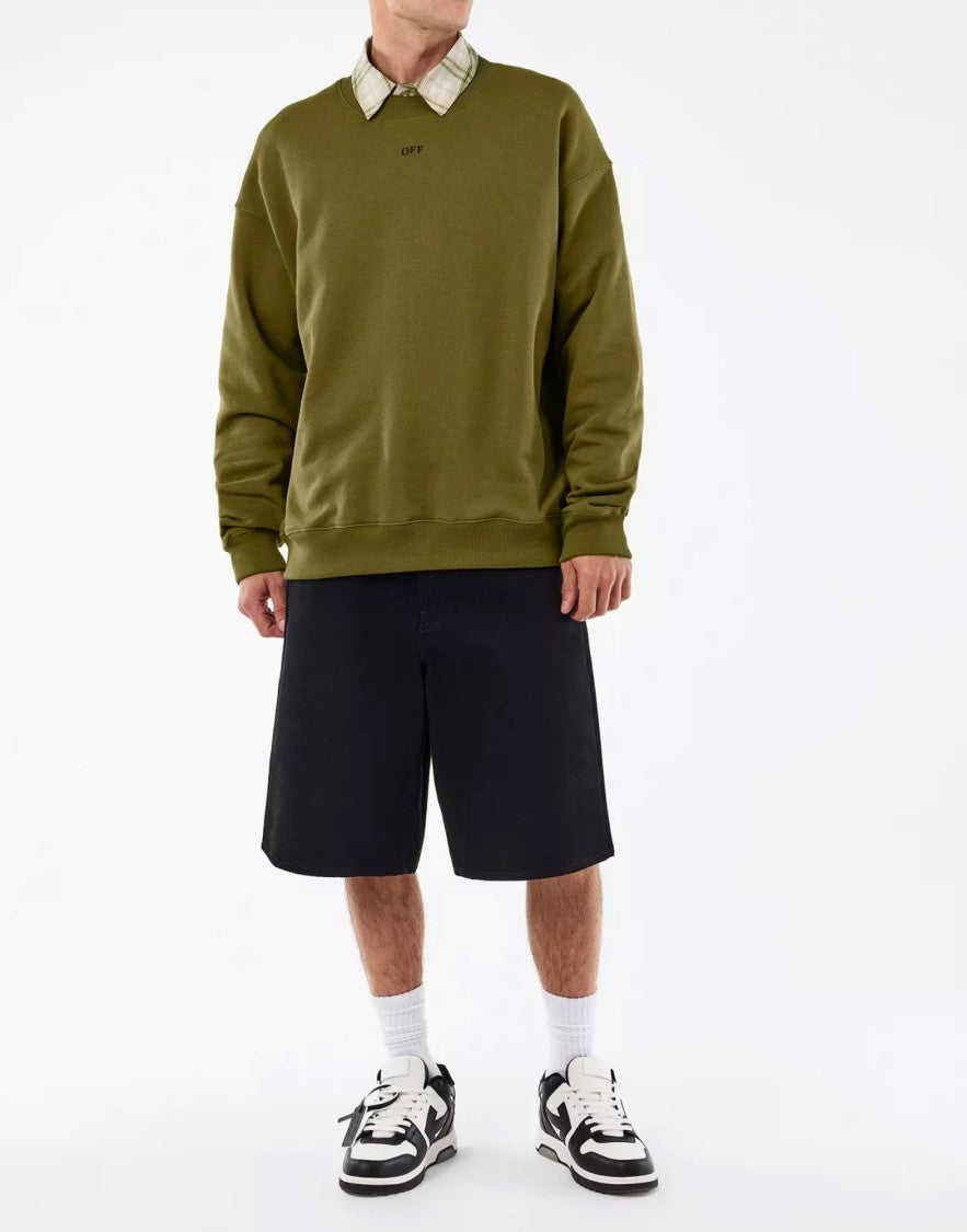 Off-White Off Stamp Skate Logo Sweatshirt