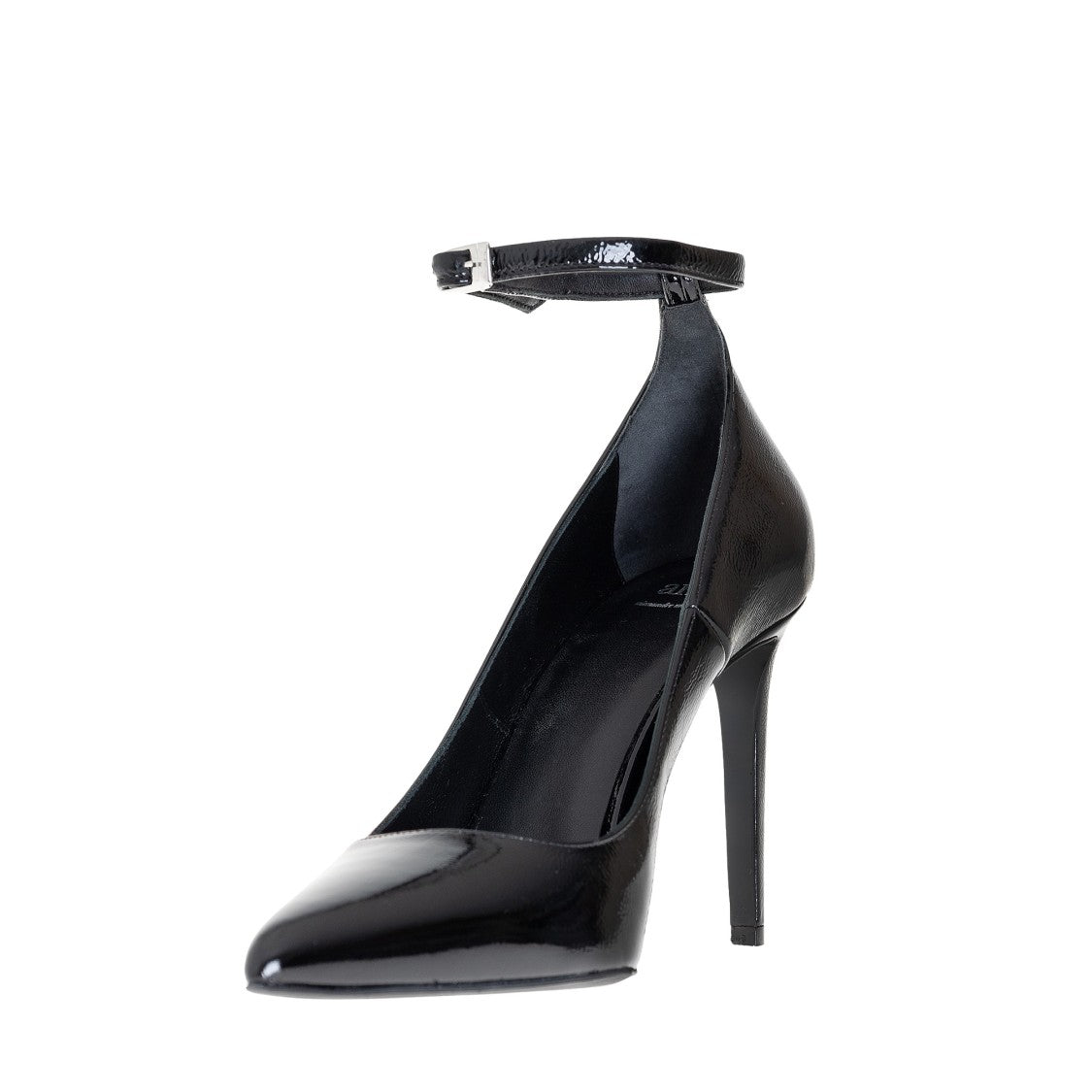 Ami Paris Glossy Patent Leather Stiletto Pumps