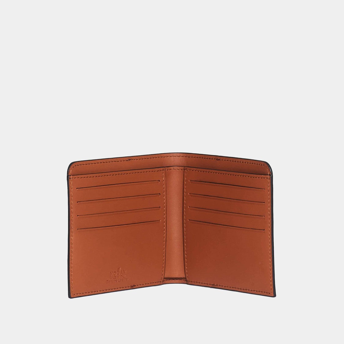 Hogan Leather And Blue Wallet