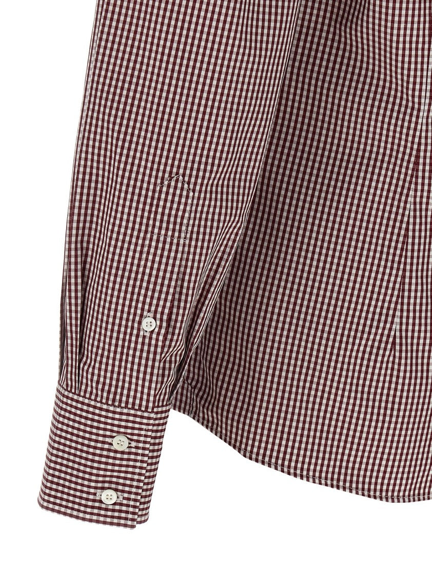 Brunello Cucinelli Slim-Fit Cotton Check Shirt