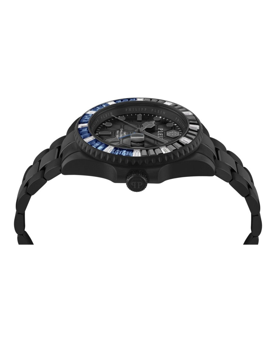 Philipp Plein Gmt-I Challenger Baguettes Bracelet Watch