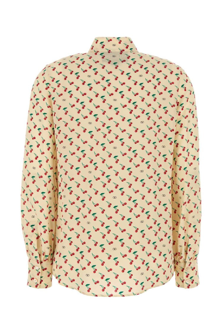 Valentino Garavani Printed Crepe Shirt