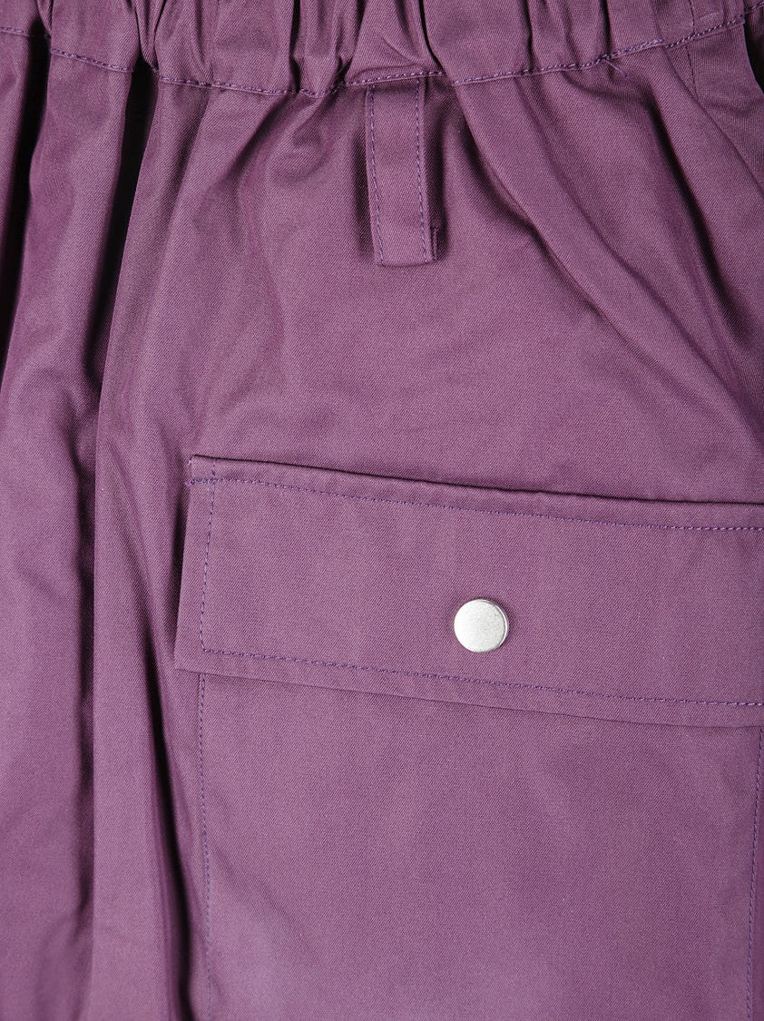 Baum Und Perdgarten Cotton Mini Skirt With Internal Ruffle