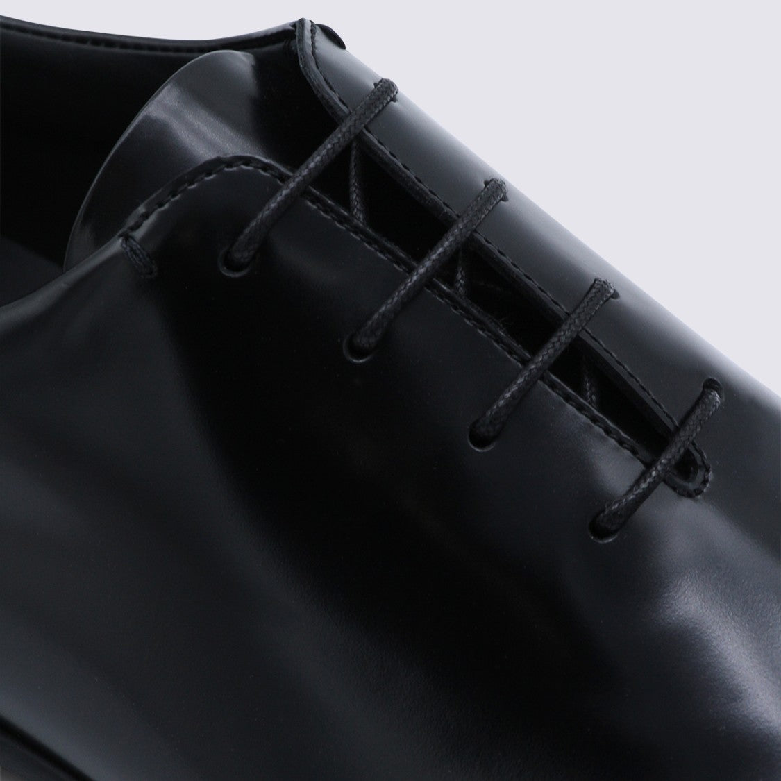 Jil Sander Minimalist Black Flat Shoes With Rounded Toe