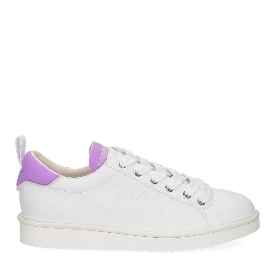 Panchic Eco-Leather Sneakers Distinctive Purple Accents