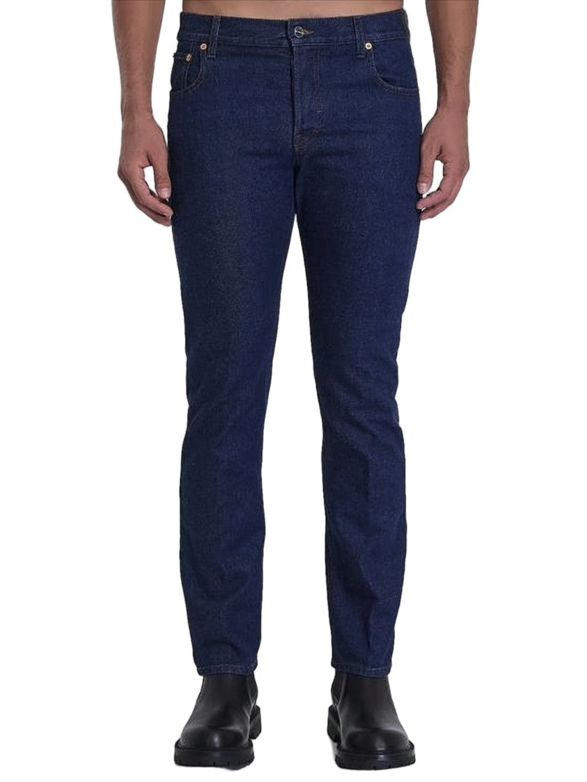 Gucci Indigo Wash Straight-Leg Denim Pants