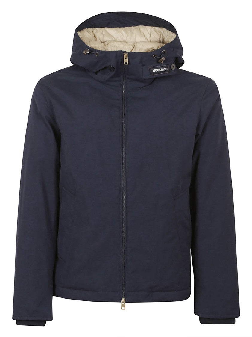 Woolrich Fit Zip-Up Jacket With Hood