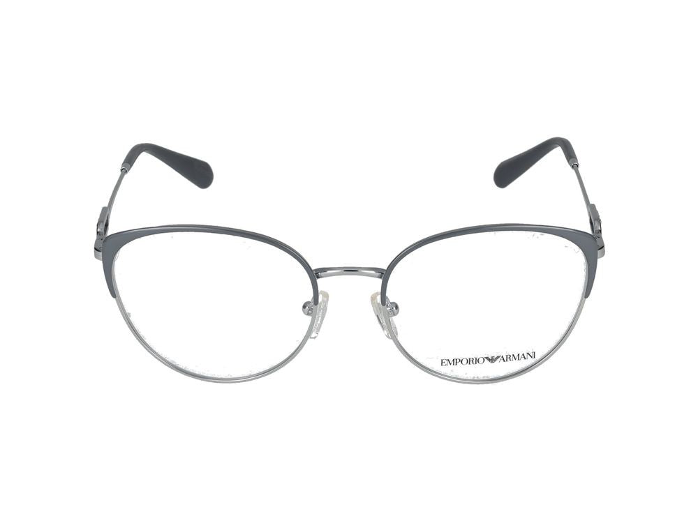 Emporio Armani Eyeglasses 0Ea1150 3370 Shiny Silver/Grey 53/18/140