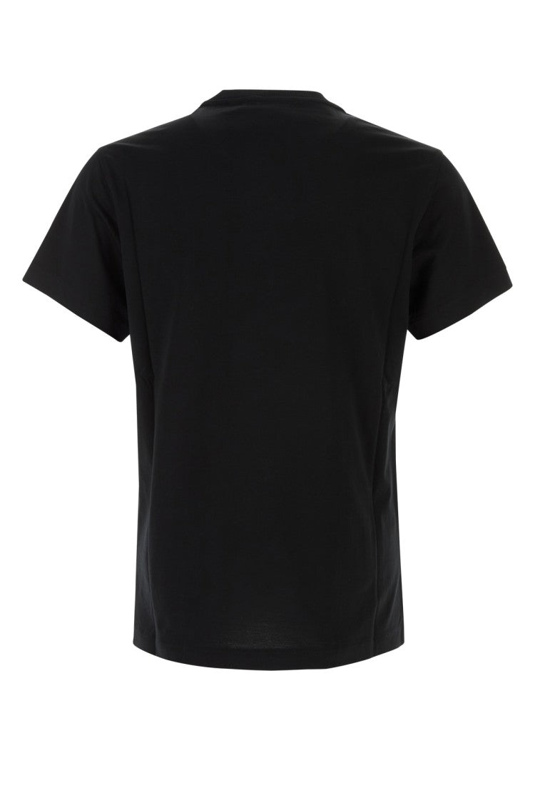 Burberry Black Cotton T-Shirt
