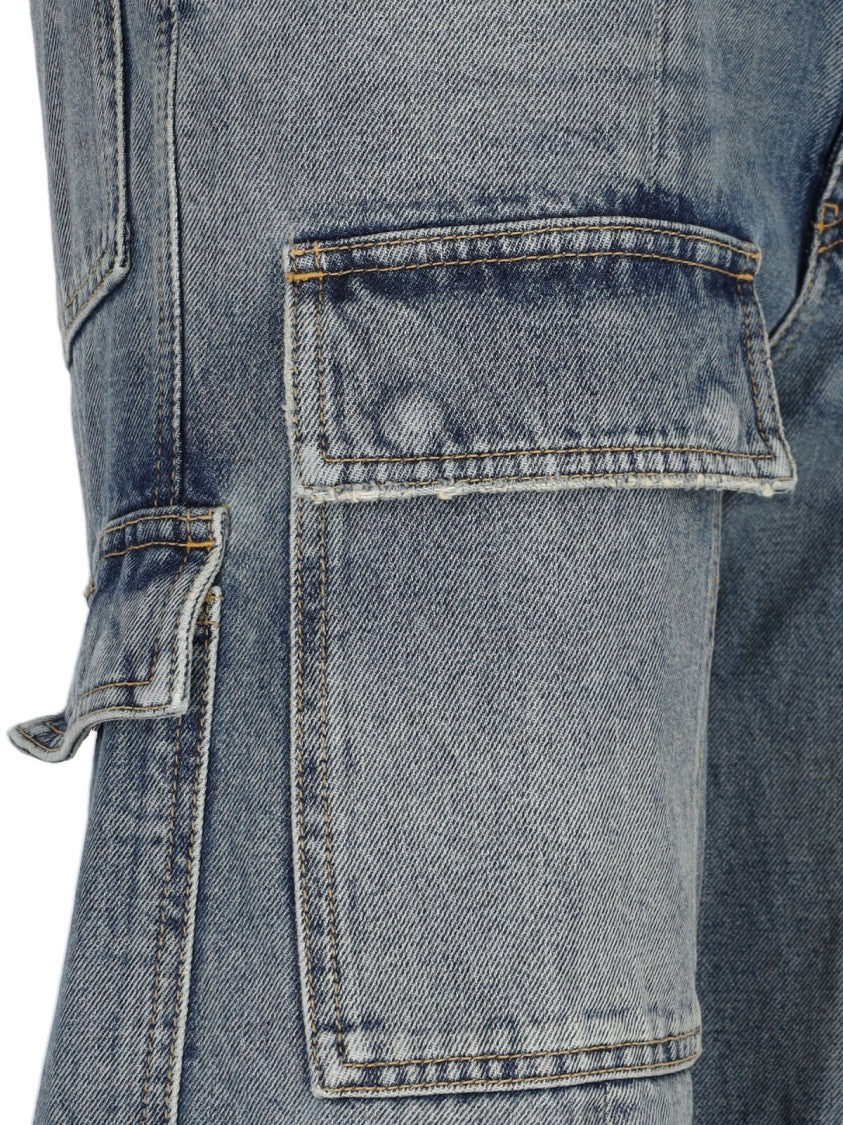 Balenciaga Cargo Jeans – Light Blue