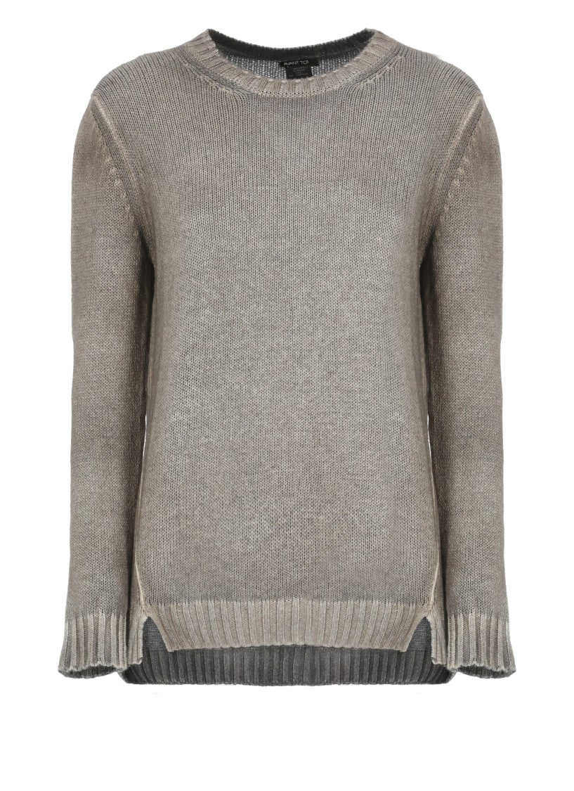 Avant Toi Grey Cashmere Sweater