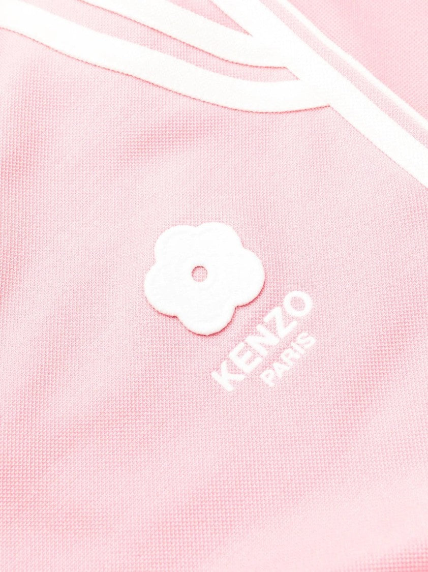 Kenzo Relaxed Fit Jog Pants With Floral Logo