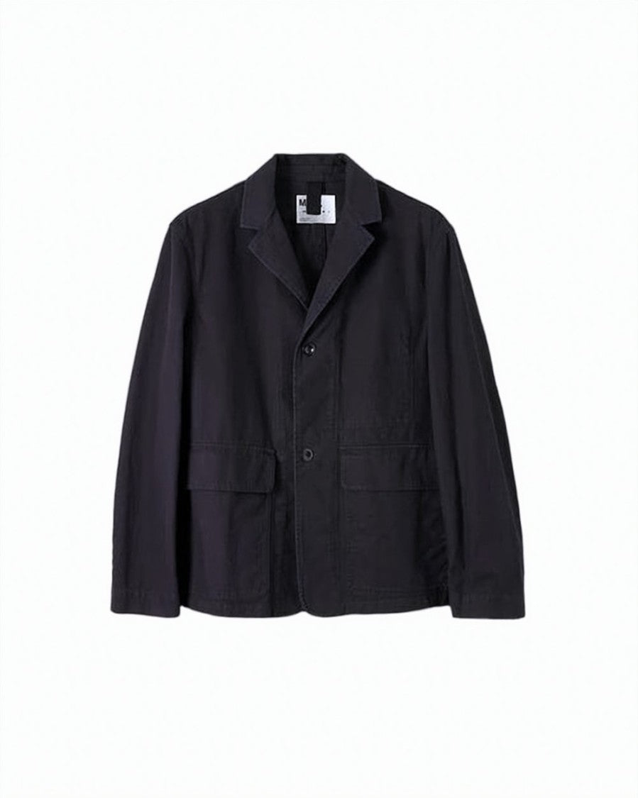 Margaret Howell Tailored Minimalist Jacket With Notched Lapel