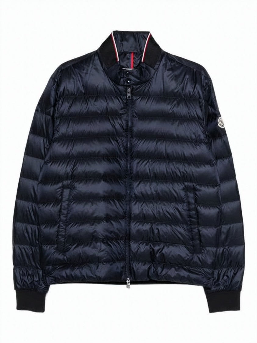 Moncler Quilted Padded Jacket With High Collar