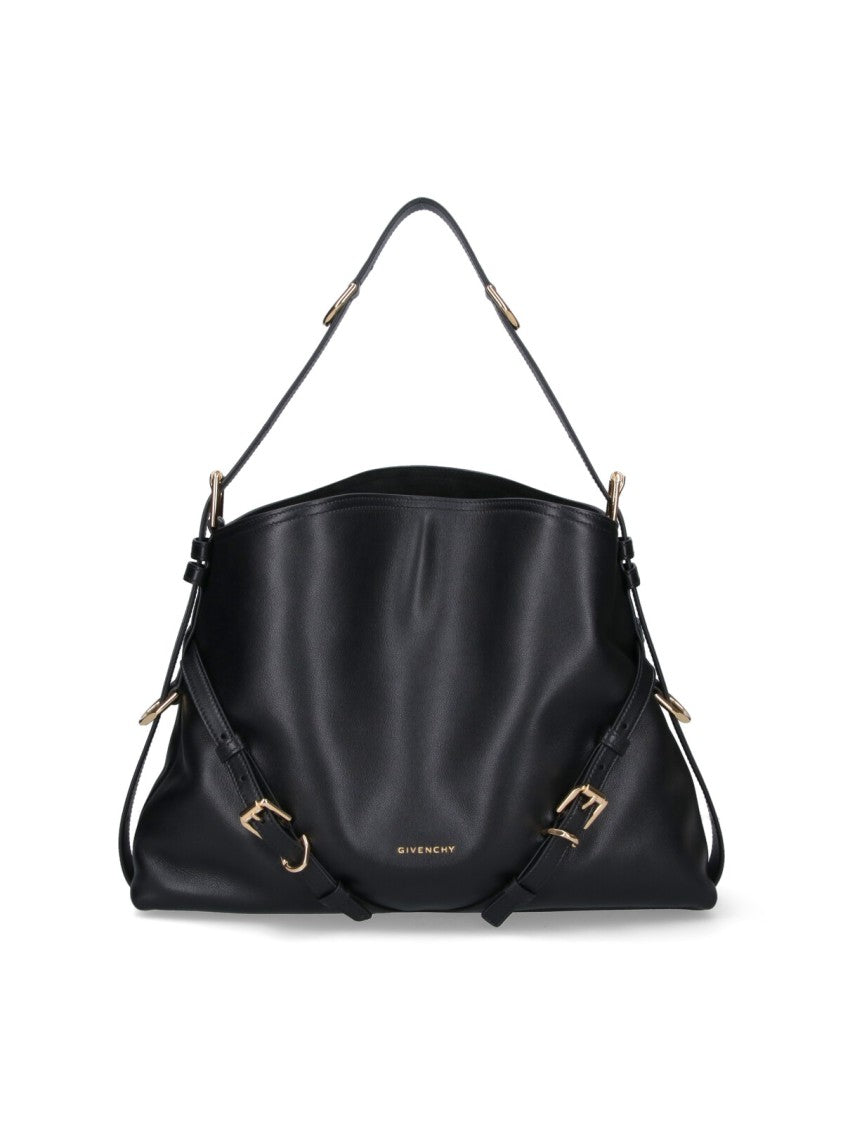 Givenchy Medium "Voyou" Shoulder Bag – Black