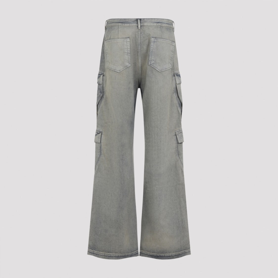 Drkshdw By Rick Owens Relaxed Fit Cargo Pants With Flared Leg