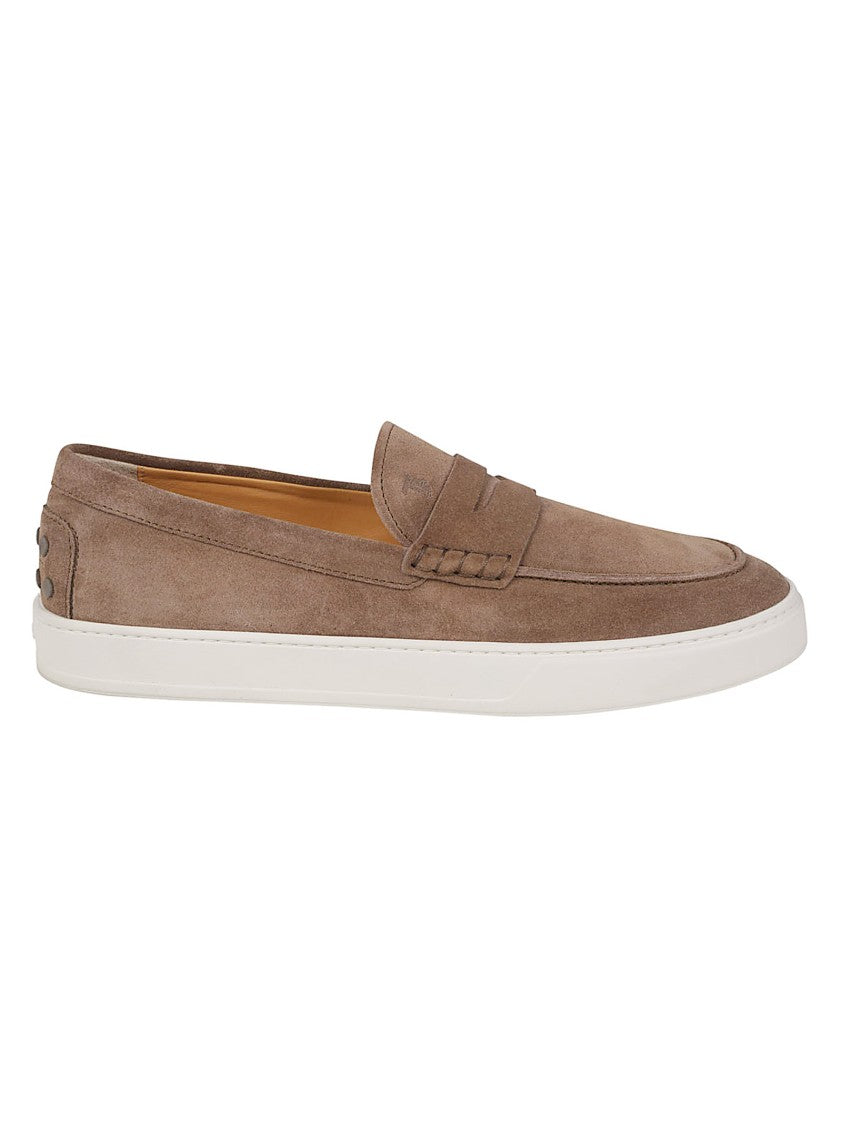 Tod's Cassetta 04L Brown Penny Loafers
