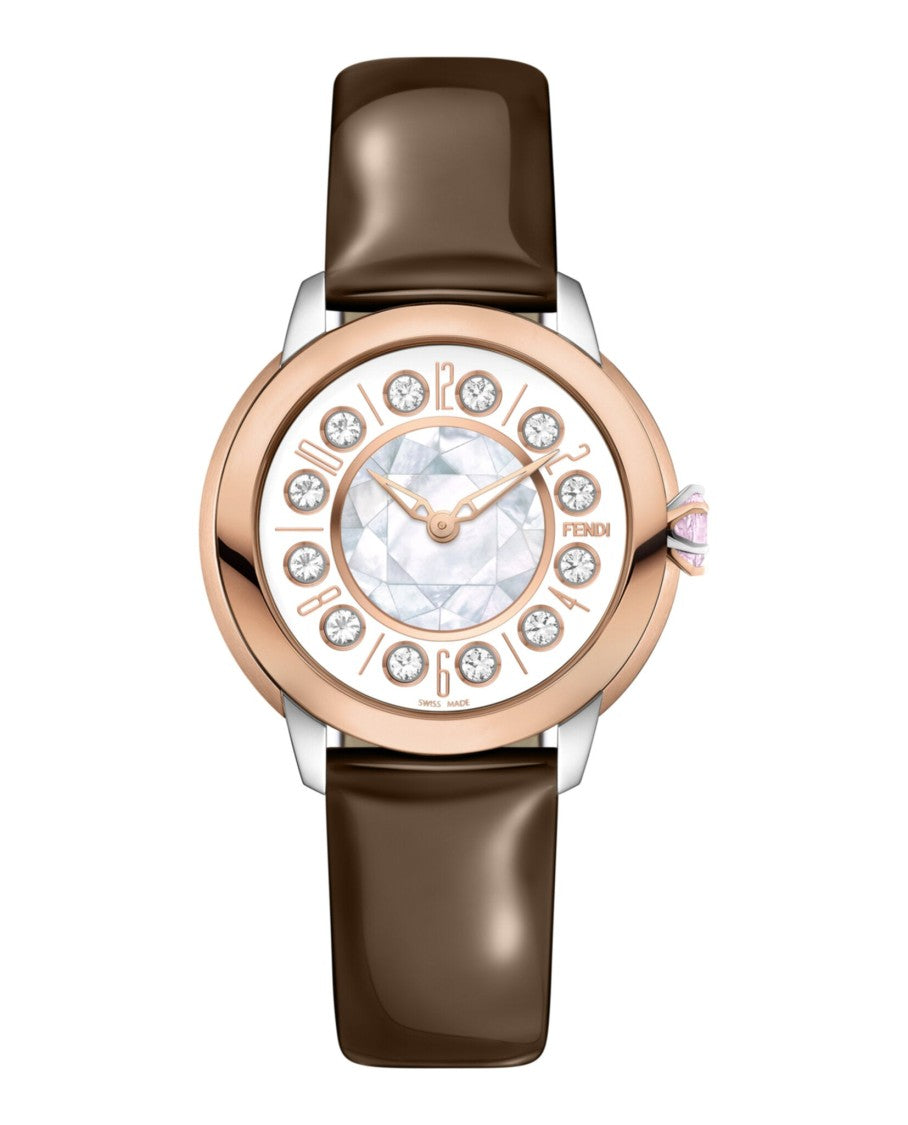 Fendi Ishine Mother Of Pearl Watch
