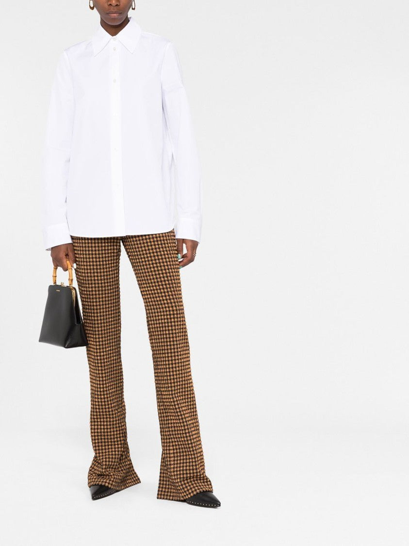 Jil Sander Classic Cotton Shirt With Pointed Collar