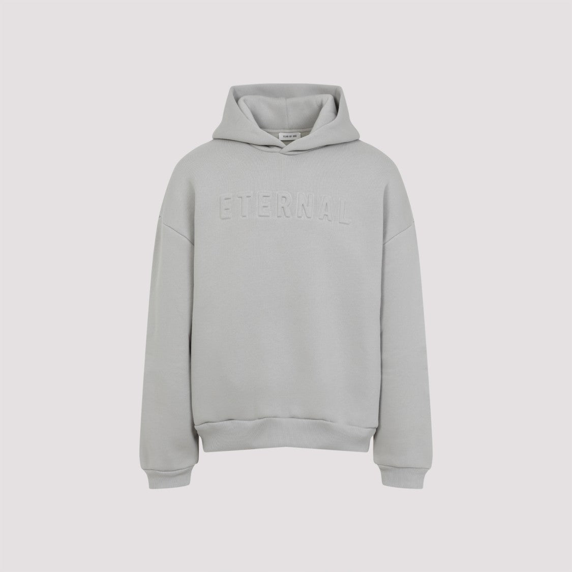 Fear Of God Dove Grey Cotton Eternal Hoodie