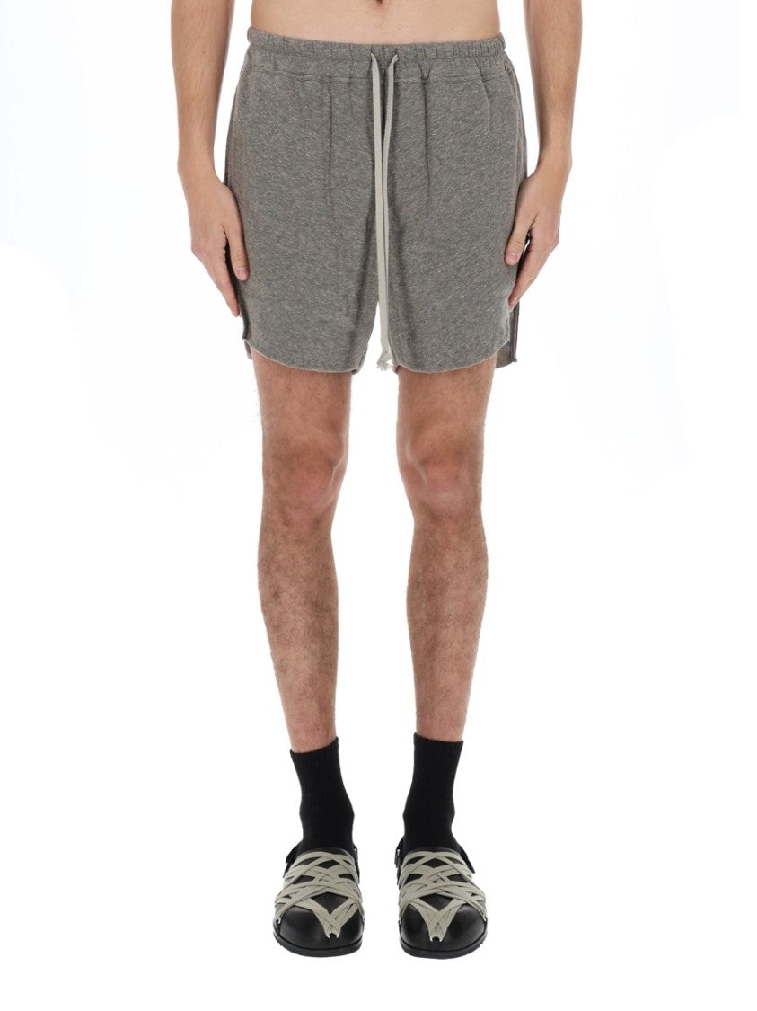 Rick Owens Dbl Boxers Cotton-Blend Shorts