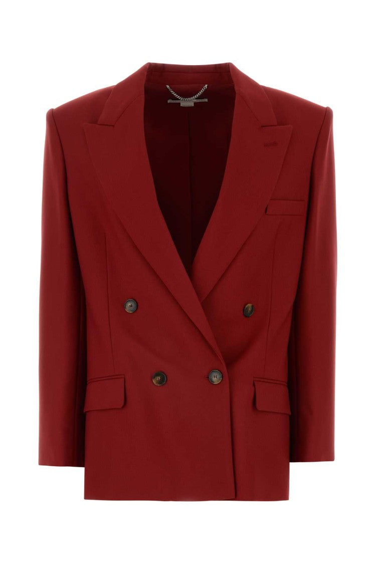Stella Mccartney Tiziano Red Wool Blazer
