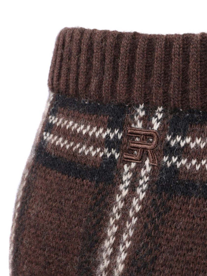 Ermanno Scervino Straight Silhouette Midi Skirt With Subtle Slit