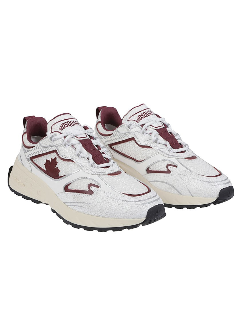 Dsquared2 Sprinter Lace-Up Calf Leather Sneakers