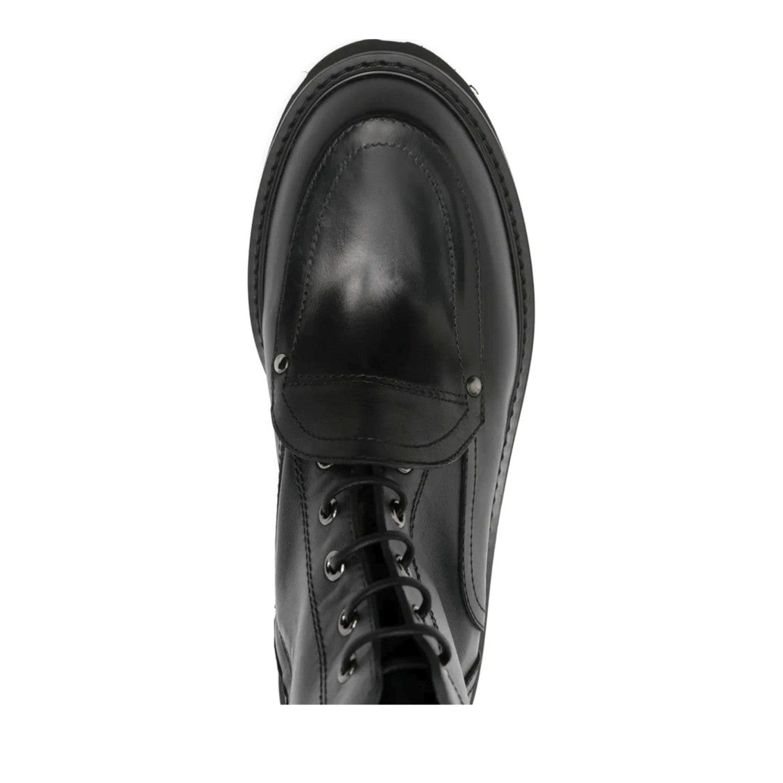 Premiata Black Sheep Leather Lace-Up Boots