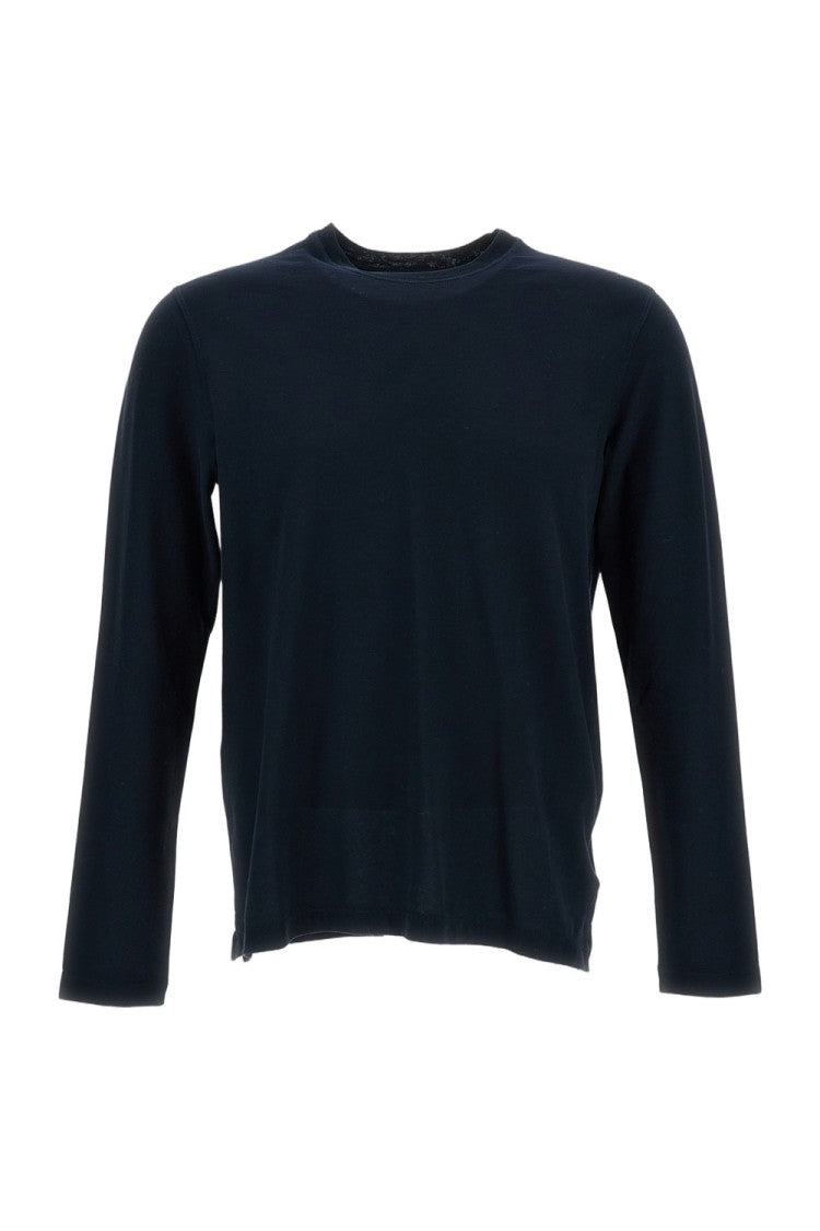 Zanone Long-Sleeve Cotton T-Shirt