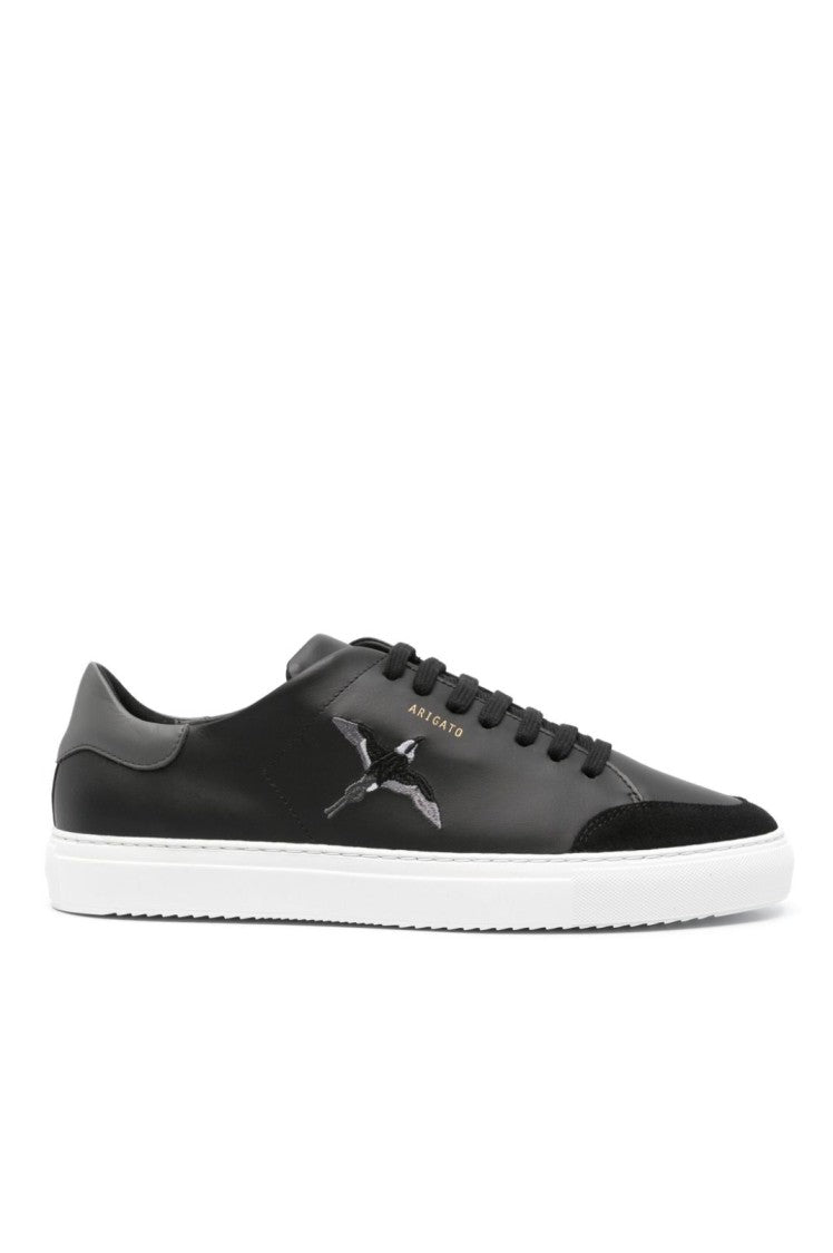 Axel Arigato Clean 90 Bee Bird Black Leather Sneakers
