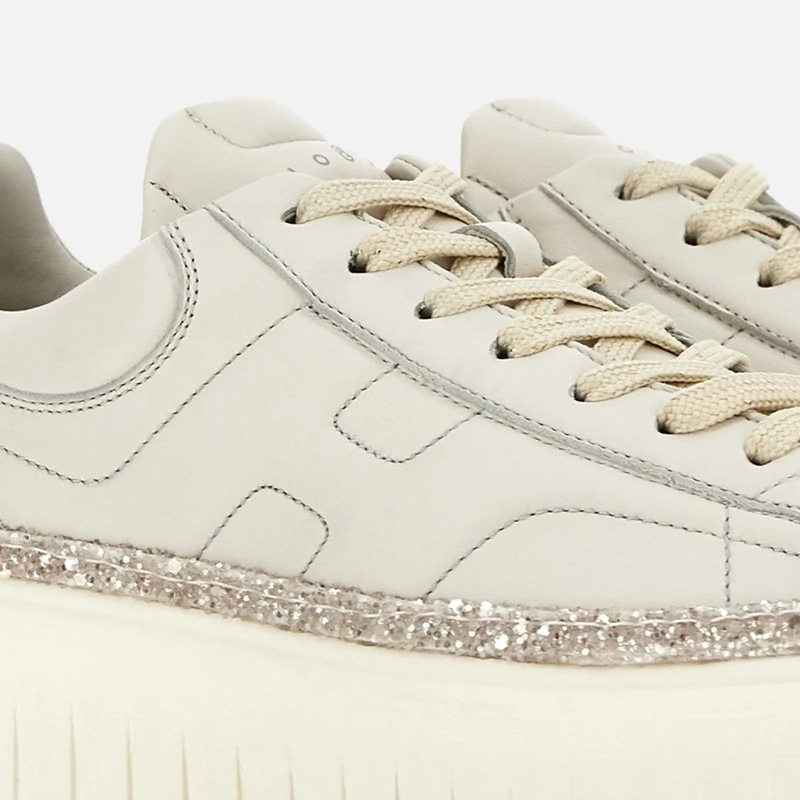 Hogan Yogurt H712 H-Stripes Allacciato Sneakers