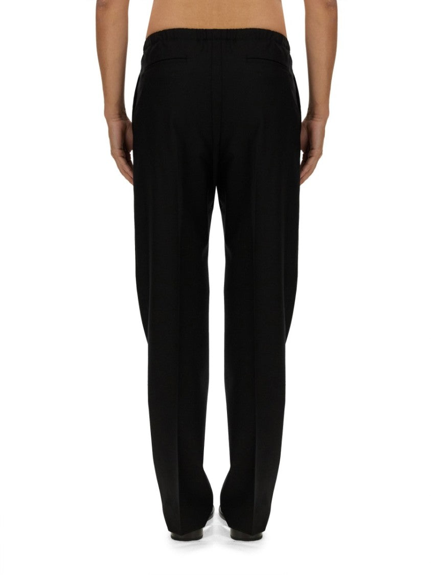 Fendi Tailored Black Wool Pants