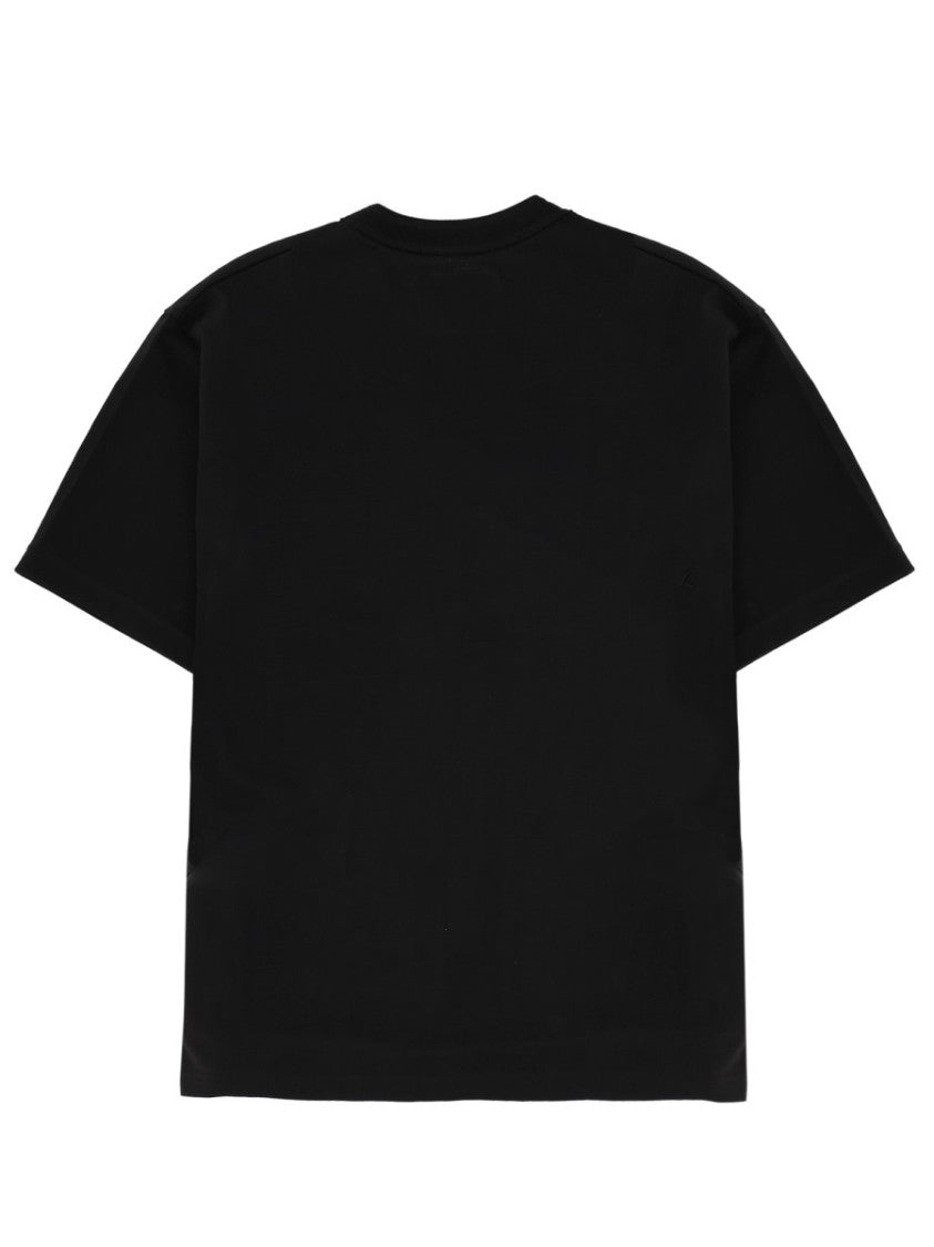 Sacai X Carhartt Wip Black Zippered Pocket Boxy T-Shirt