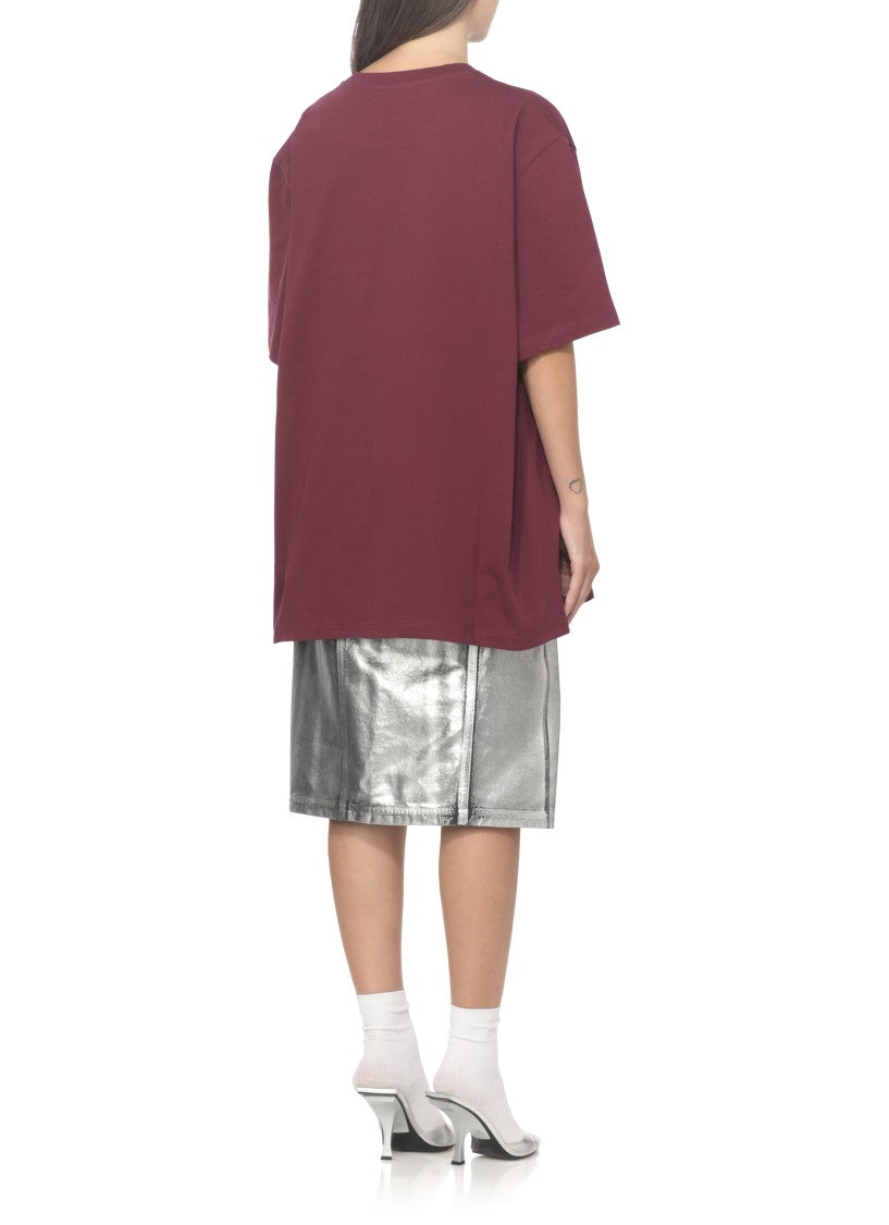 The Attico T-Shirt With Logo