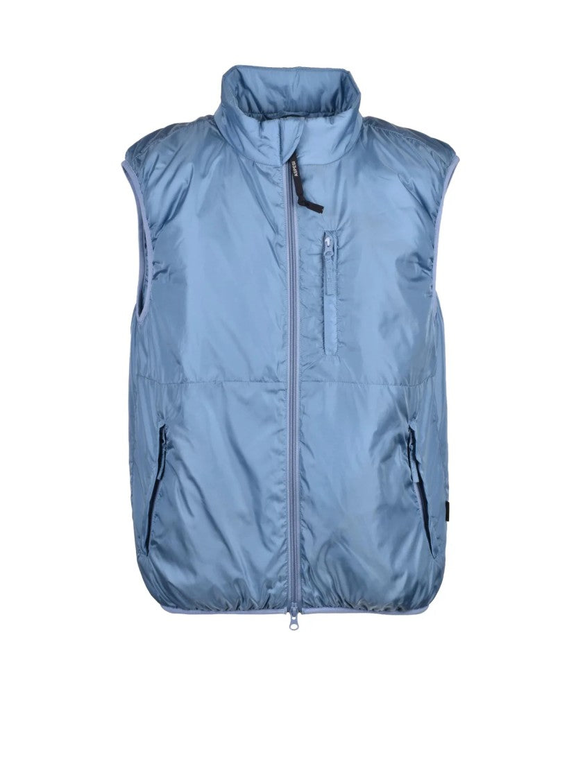 Aspesi Technical Nylon Vest With Thermore Insulation And Zippered Pockets