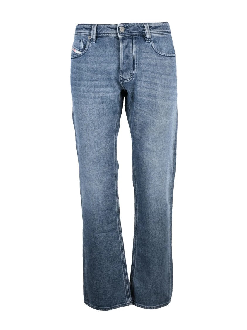Diesel Blue Cotton-Blend Larkee Jeans