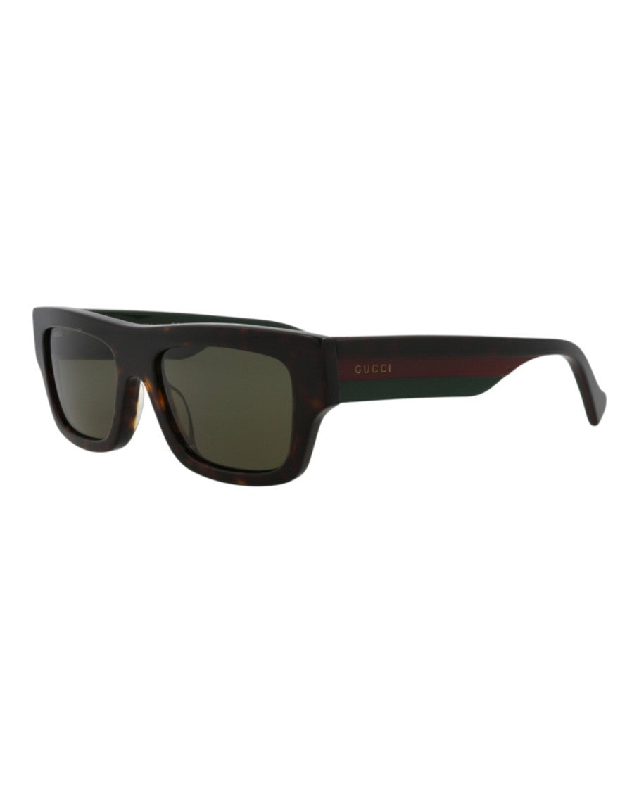 Gucci Square-Frame Recycled Acetate Sunglasses