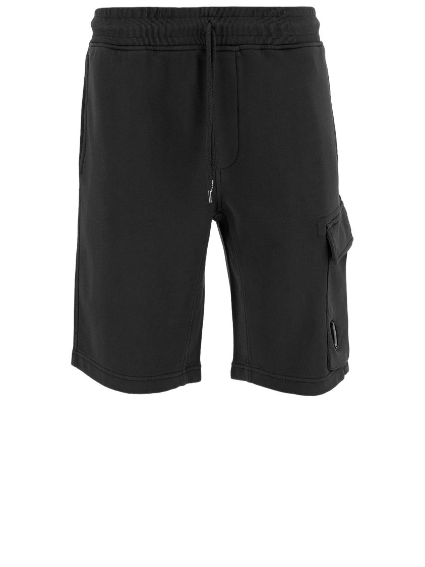 C.P. Company Comfort-Focused Cotton Shorts With Adjustable Drawstring Waist