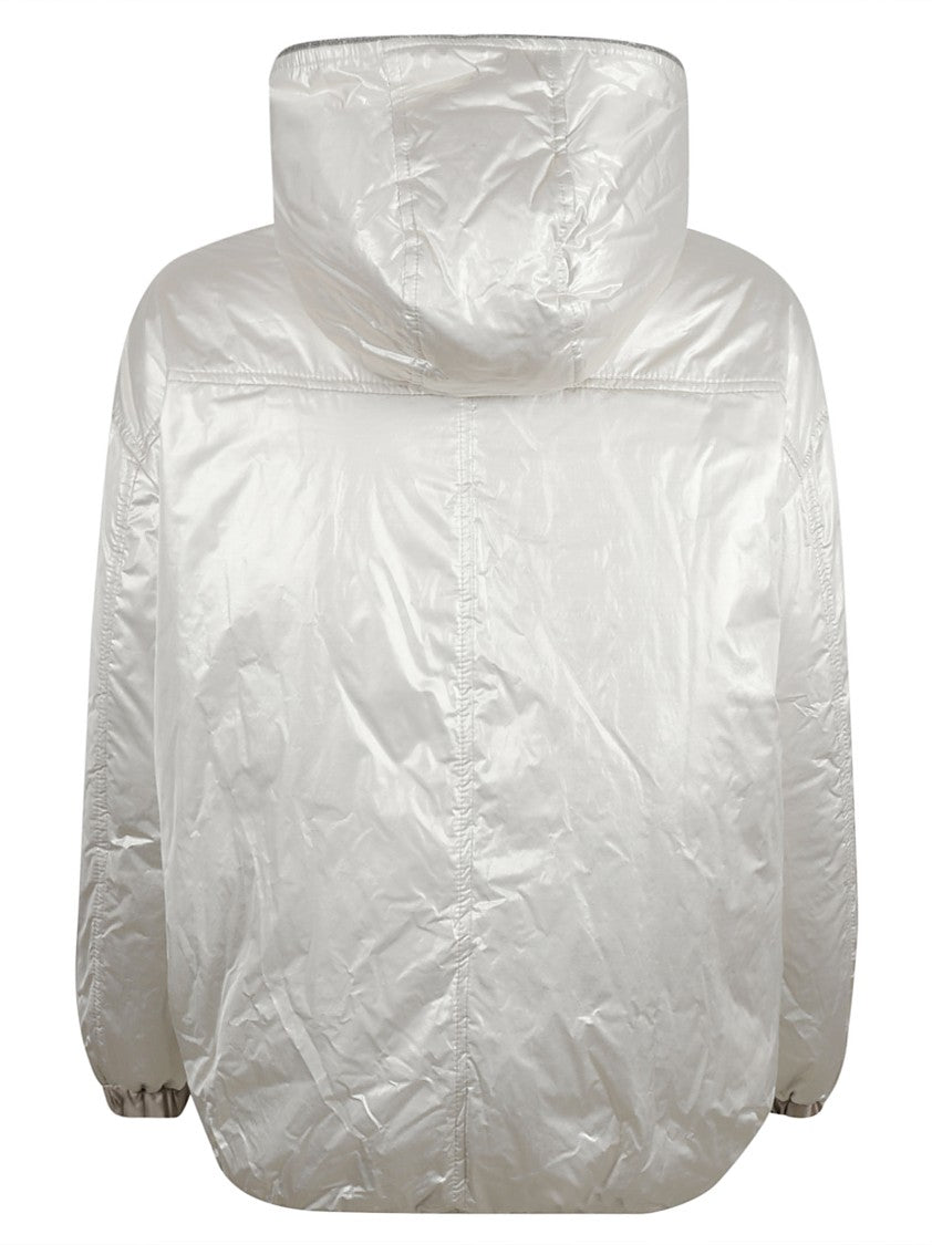 Brunello Cucinelli Modern Hooded Jacket With Front Zipper